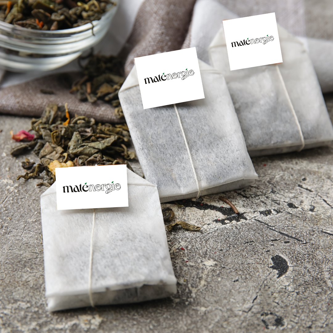 MATÉ VERT BIO・Nature, peu amer, pour un boost d'énergie en douceur.