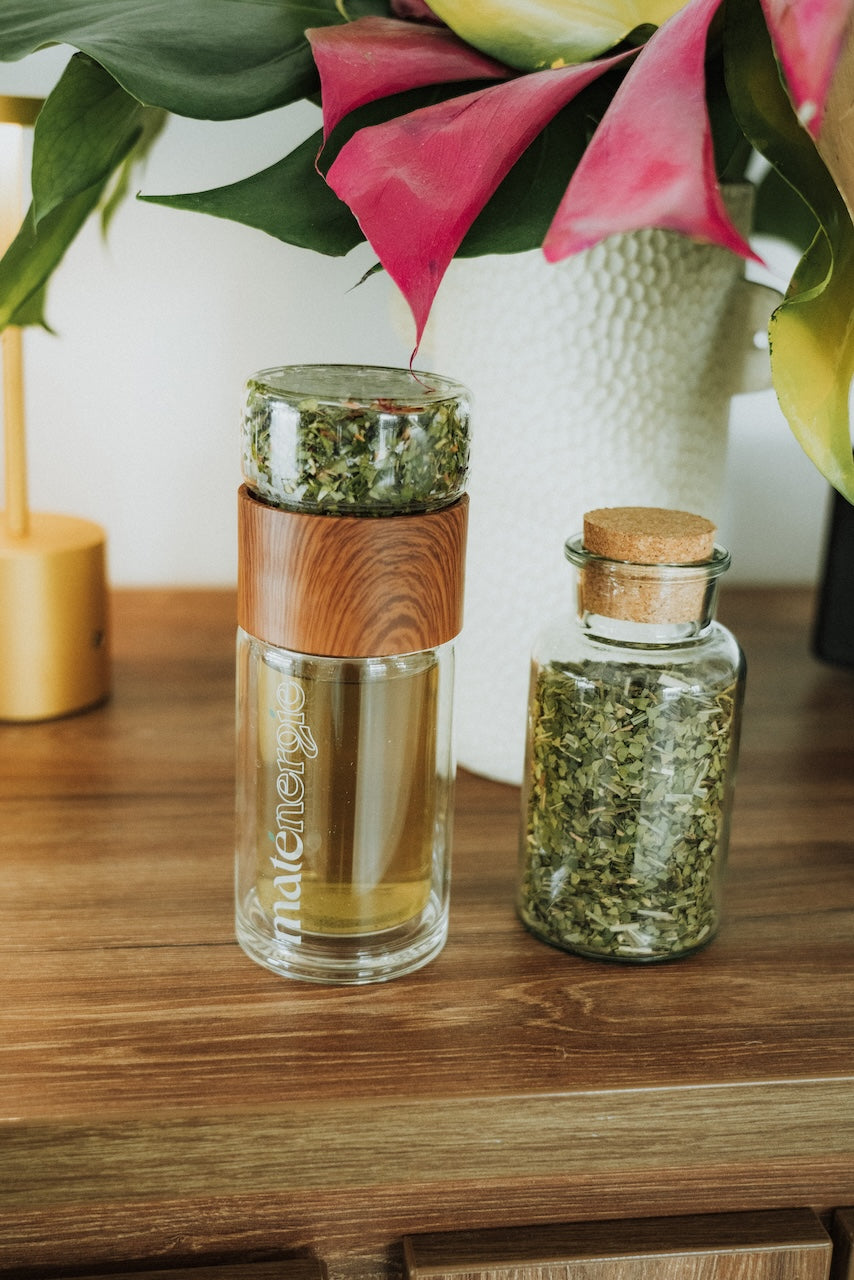 INFUSEUR EN VERRE・Solution parfaite pour une dégustation de maté douce et maîtrisée