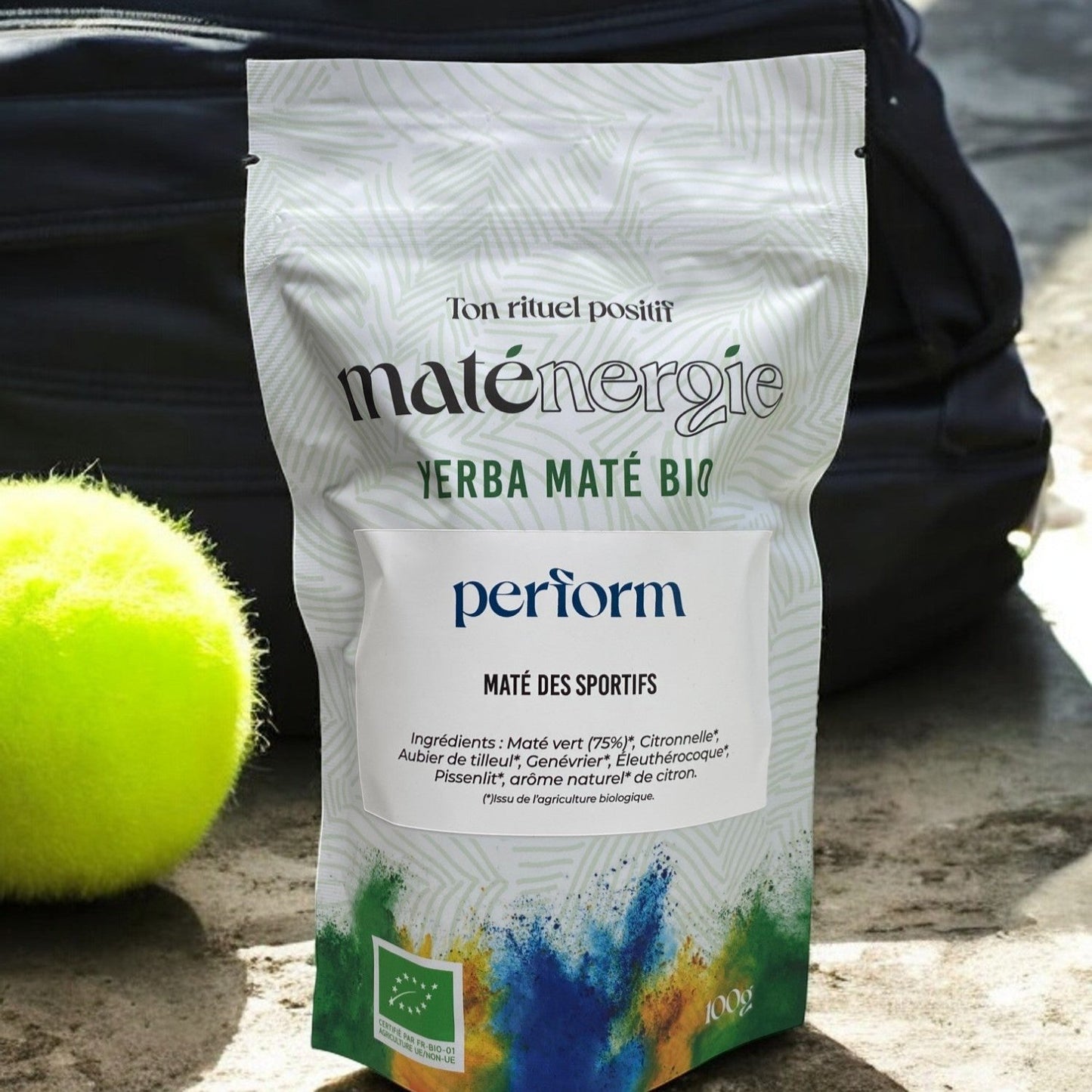 MATÉ DES SPORTIFS BIO・Endurance et Récupération musculaire.