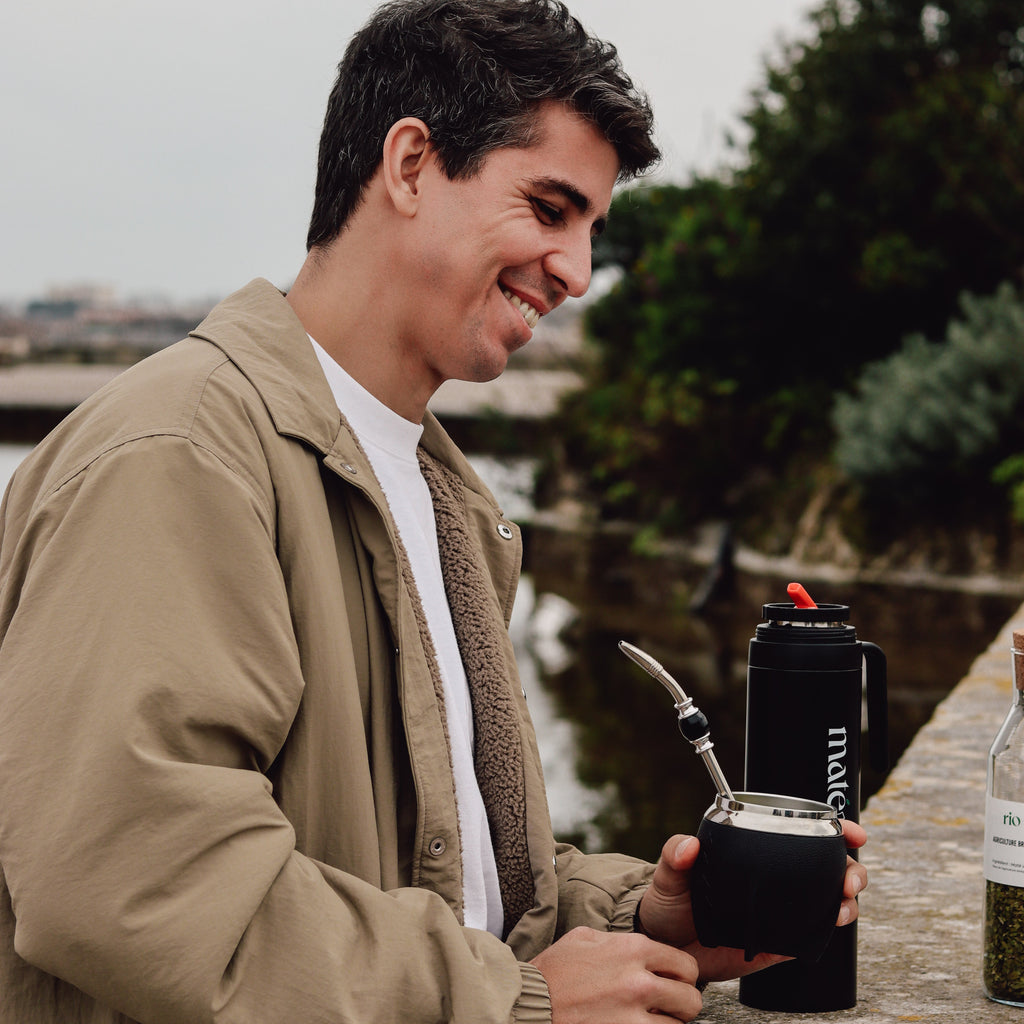 Bombilla Bonita · Paille filtrante design en inox