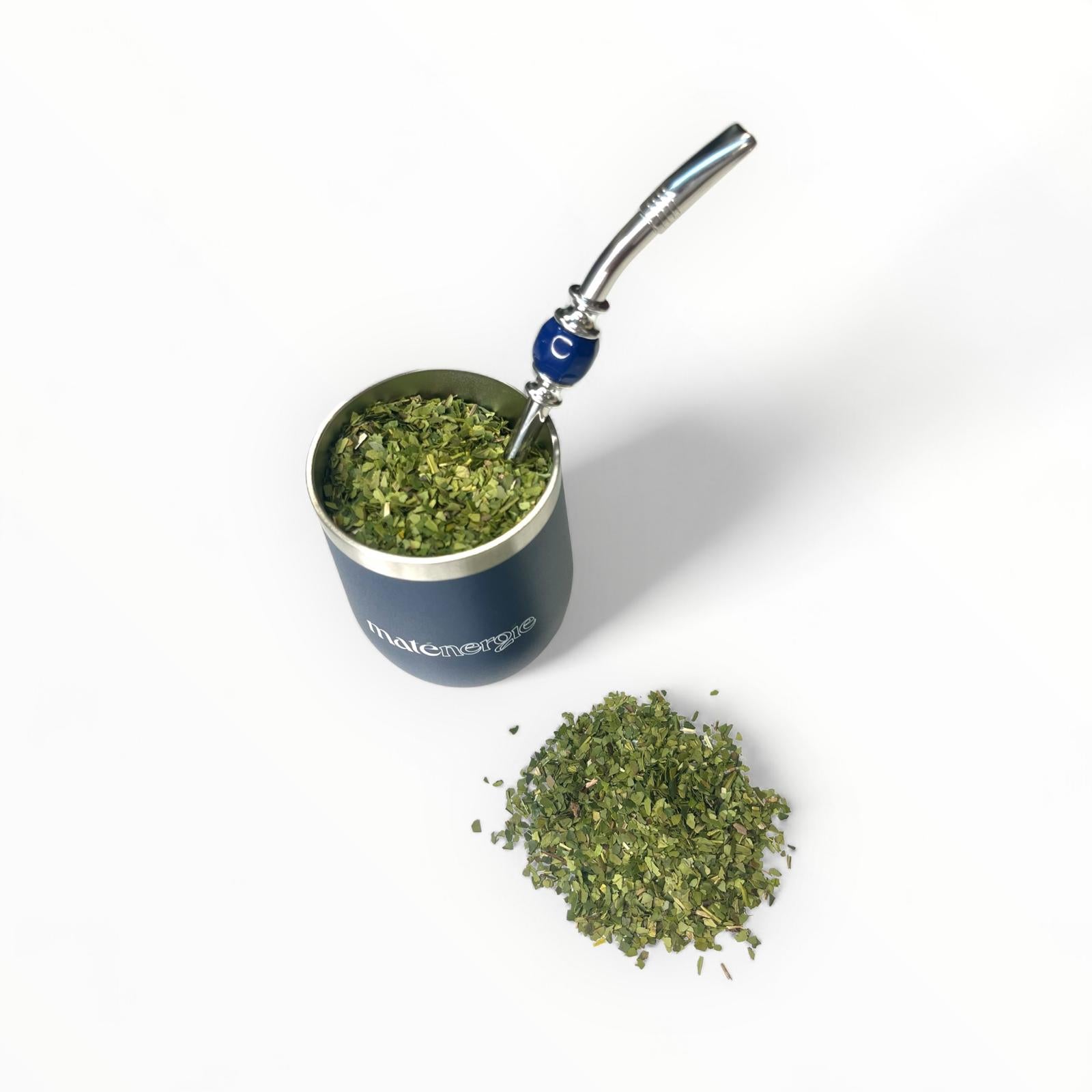 Maté vert nature BIO・Peu amer parfait pour un boost d'énergie en douceur.