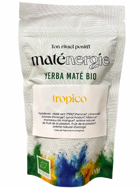 MATÉ EXOTIQUE BIO・Idéal pour une pause gourmande ou pour un avant-goût des vacances