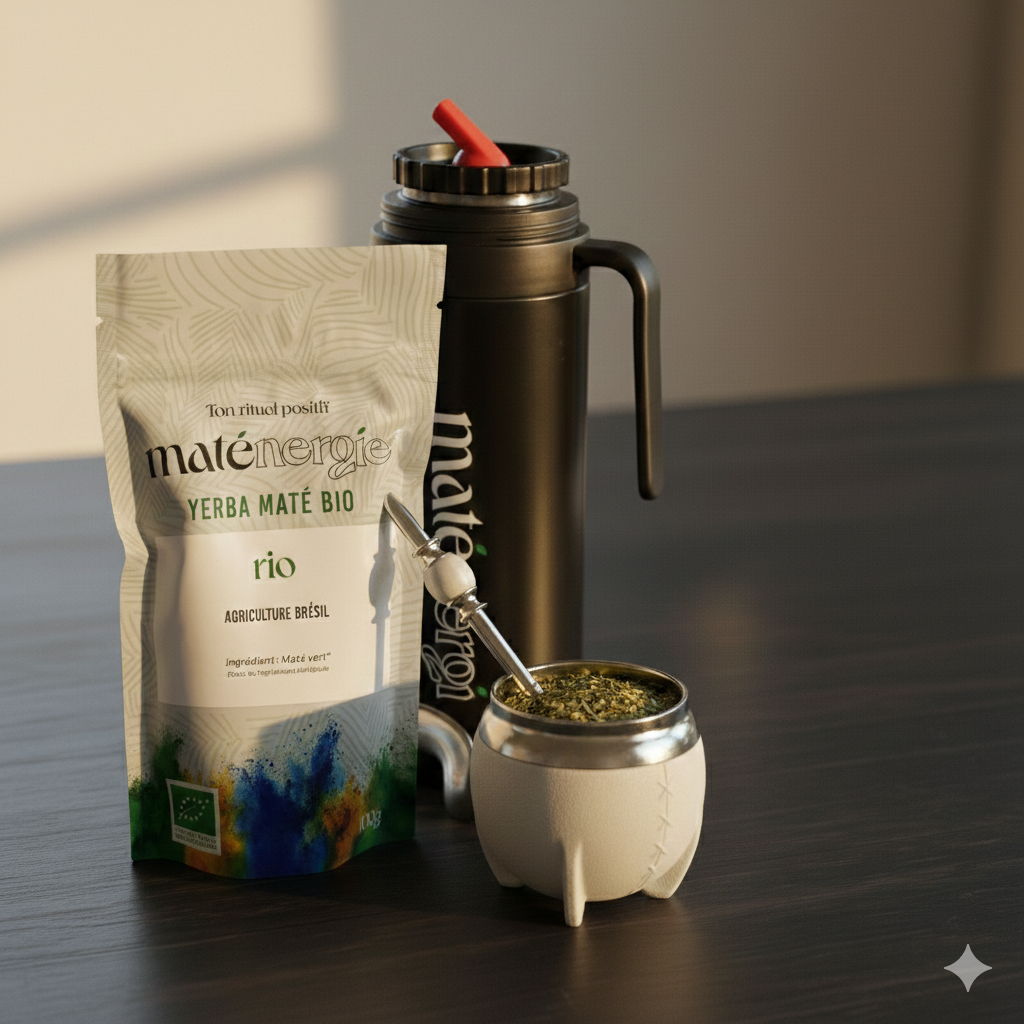 Coffret Matéro・Le kit essentiel pour préparer le maté au quotidien