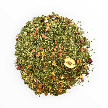 MATÉ MANGUE ORANGE BIO・Boost énergétique. Allie fraîcheur et saveurs exotiques.