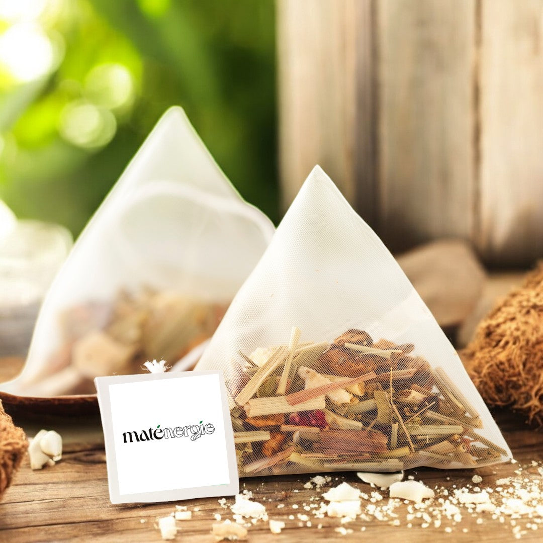 Infusettes Maté Coco BIO・Douceur tropicale à emporter partout