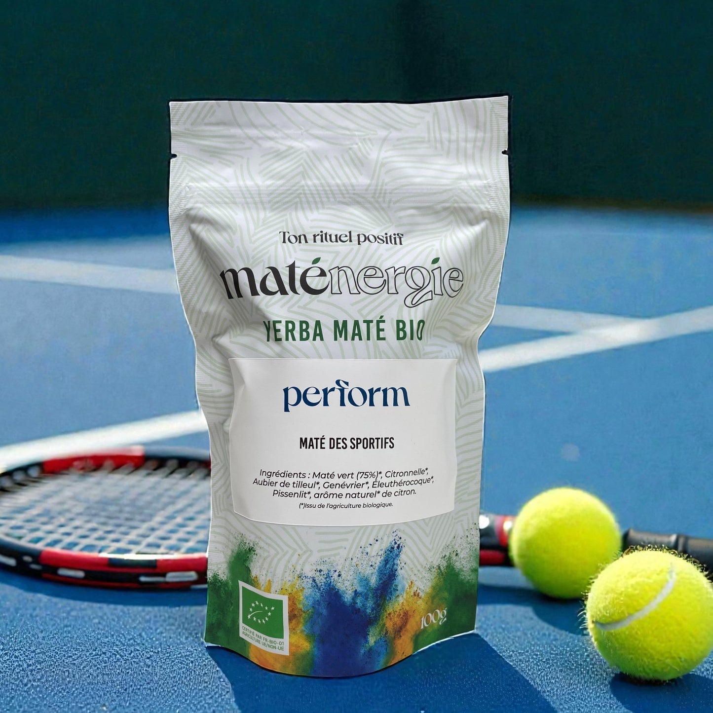 Maté des Sportifs BIO・Énergie, endurance & récupération naturelle