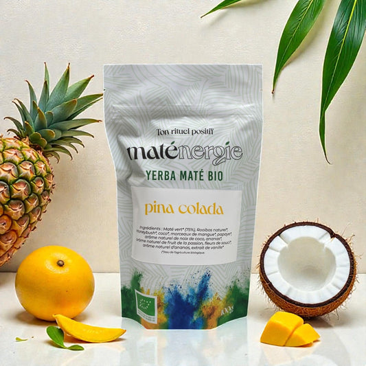 Maté Piña Colada BIO・Douceur exotique & énergie légère