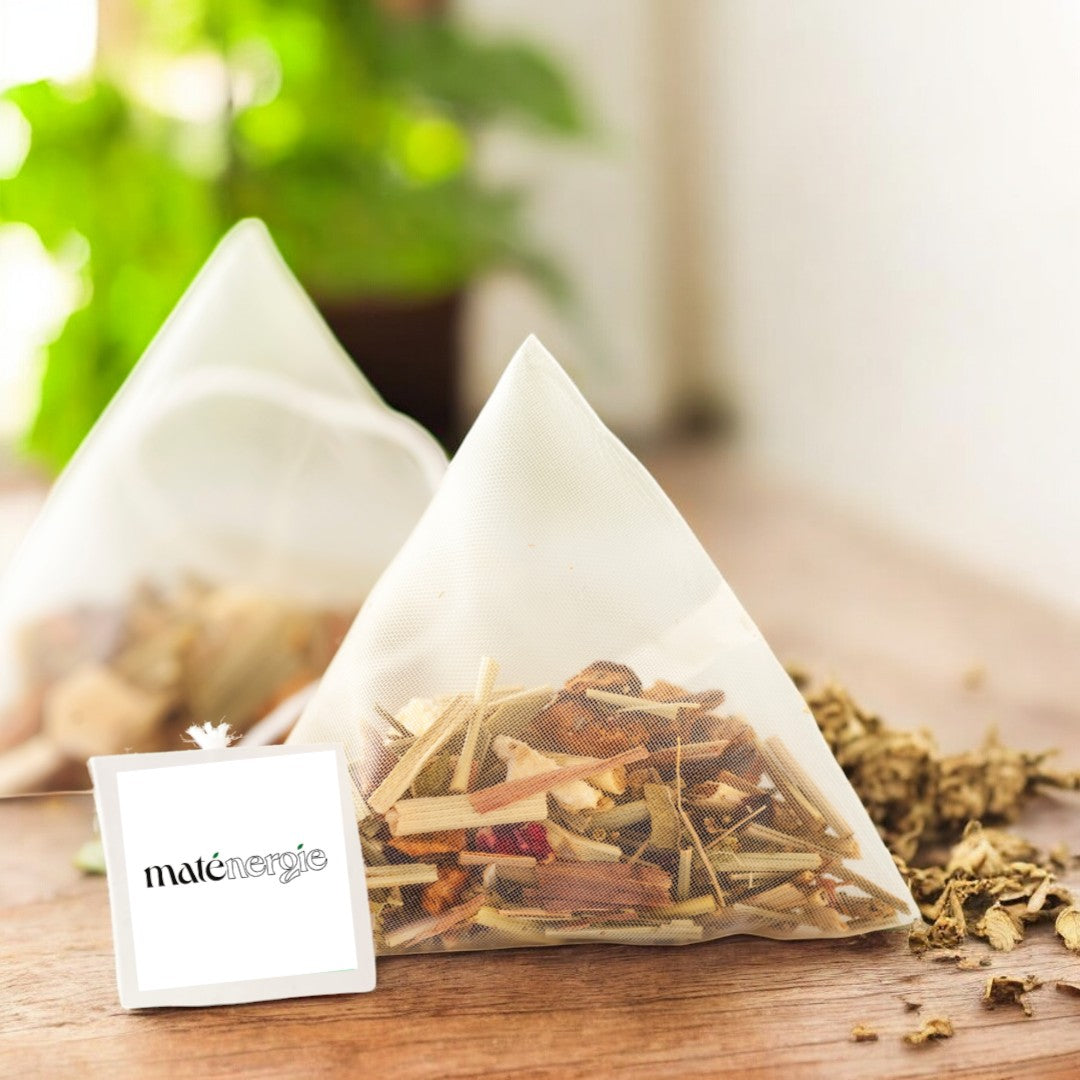 Infusettes Maté vert nature BIO・Les bienfaits du maté à emporter partout