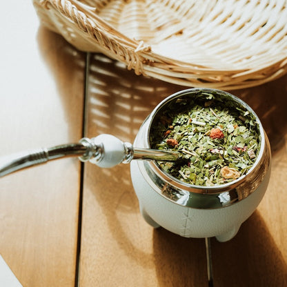 Bombilla Bonita · Paille filtrante design en inox