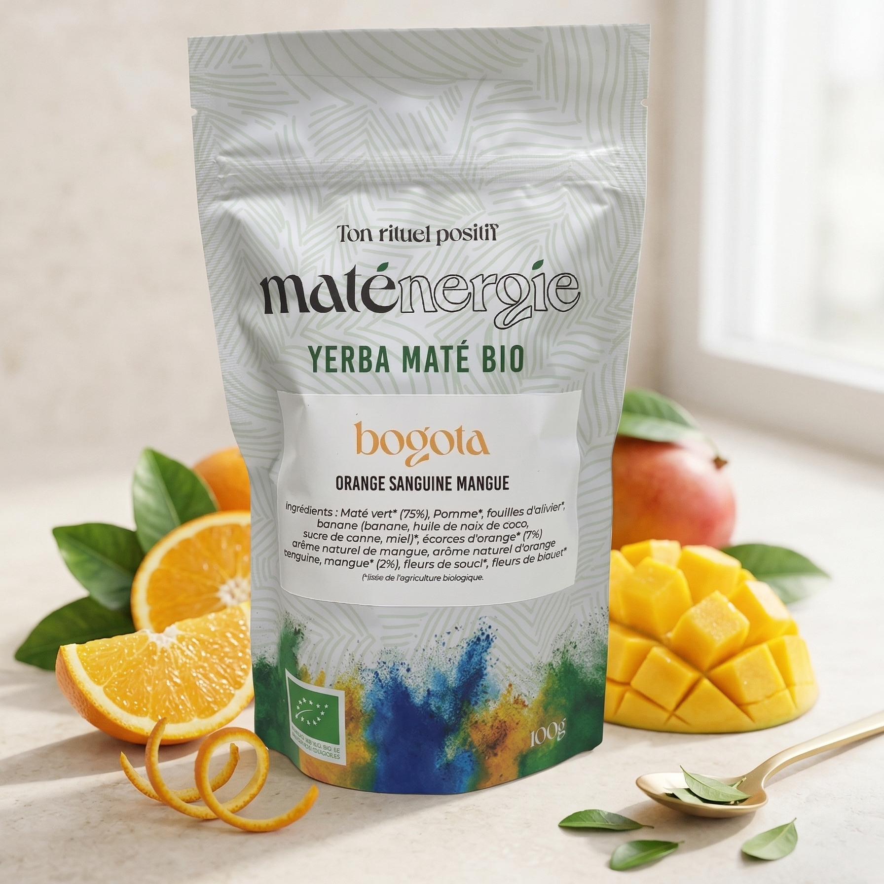 Maté Orange Mangue BIO・Le coup de cœur fruité