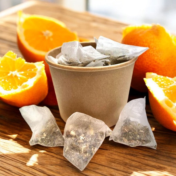 Infusettes Orange Goyave & Guarana・Énergie fruitée, format nomade