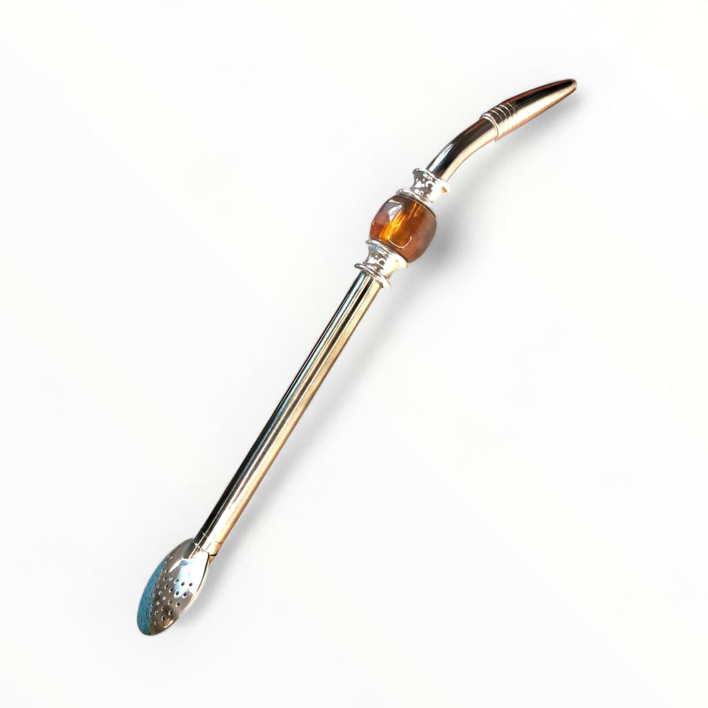 Bombilla Bonita · Paille filtrante design en inox