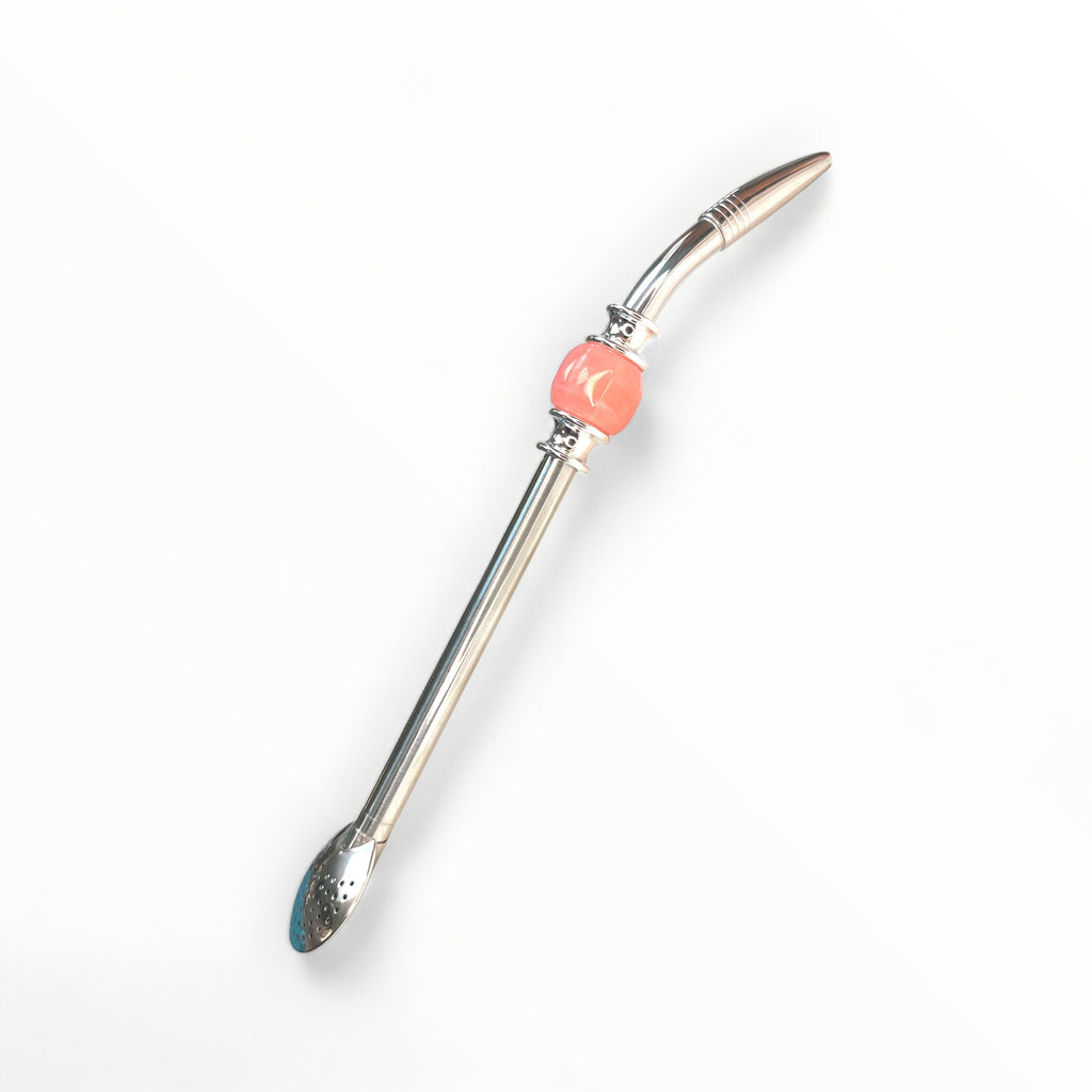 Bombilla Bonita · Paille filtrante design en inox