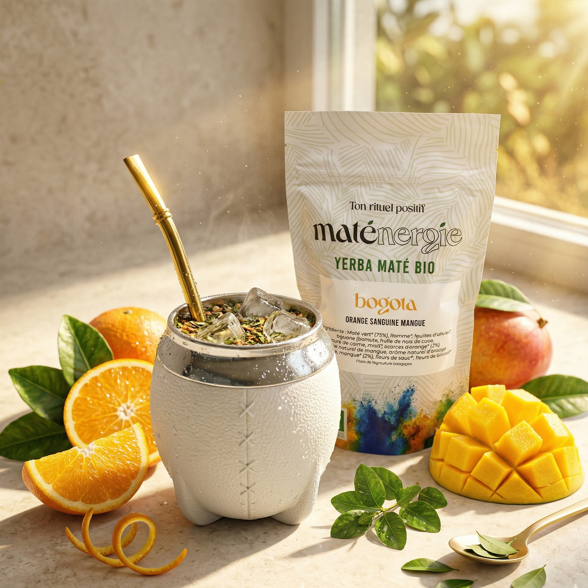 Maté Orange Mangue BIO・Le coup de cœur fruité